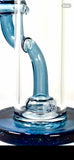 9” Straight Tube (color: Blue Stardust) By FatBoy
