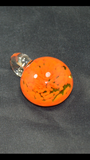 Sherbet Pendant (orange inside out with Illuminatti back) UV reactive