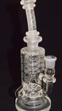 J-ME x NE Glass Art Dual Drain Klein Recycler 9.5" " make an offer "