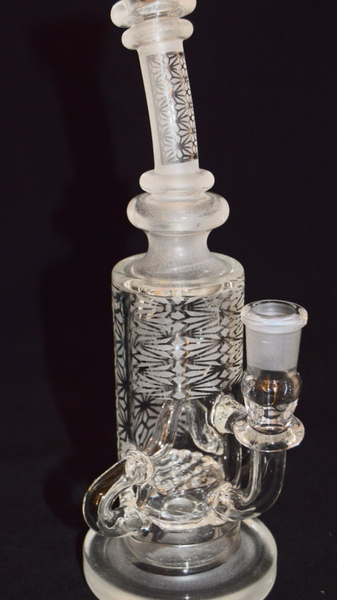 J-ME x NE Glass Art Dual Drain Klein Recycler 9.5" " make an offer "