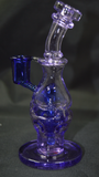 Madden 5.5" mini egg (colbalt blue + purple rain) 10mm  "Make an Offer"