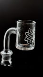 Flat Top Quartz Banger NE Glass Art Brand (14mm or 10mm Male 90*)