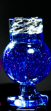 Crushed Opal Spinner Bubble Cap by Bradley Miller (fits 25mm)