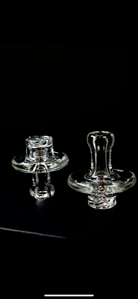 Twister Cap by Whitney Harmon (clear) + 6mm Ruby Pearl