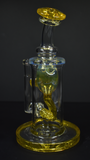 7.25” Internal Recycler by Monty (Fluid Glass) 14mm Terps (D)