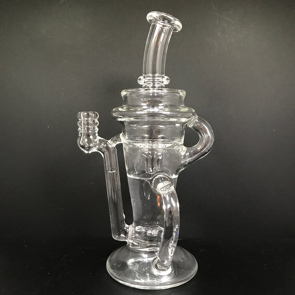 8.5" Itza Refined Klein Recycler (10mm) NE Glass Art