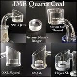 Quartz Coal insert by JME (for 24mm+)