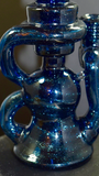 5.75" Klein Recycler by Big J (Atomic Blue Stardust) 10mm Make an offer