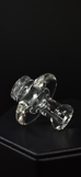 Twister Cap by Whitney Harmon (clear) + 6mm Ruby Pearl