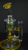 7.25” Internal Recycler by Monty (Fluid Glass) 14mm Terps (D)