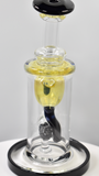 7” Internal Recycler by Monty (Fluid Glass) 14mm Black dust
