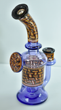 7.75” Jeff Green Chip Weave Mini Tube 14mm small imperfection (mouthpiece) Make an offer