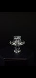Twister Cap by Whitney Harmon (clear) + 6mm Ruby Pearl