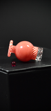 Spinner Bubble Cap + 5mm RUBY by Bradley Miller (fits 25mm)