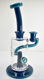 9.75" PAG Tube 14mm ( Aqua azul & Peacock Blue ) make an offer