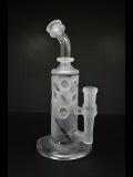 8.5” Straight Fab by Monty (Fluid Glass) 14mm sandblasting by Will Reynolds