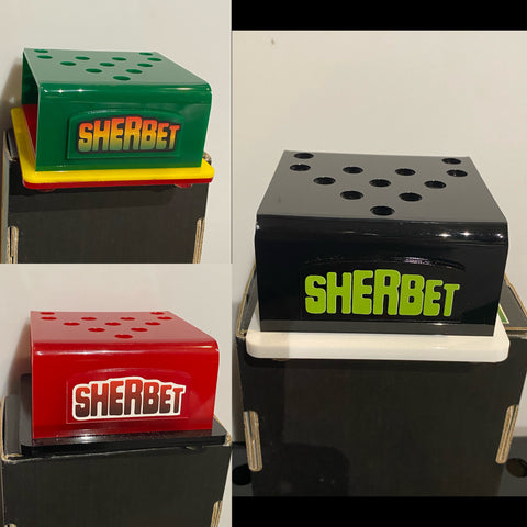 Sherbet Pencil Display Stand (Rasta Colors)