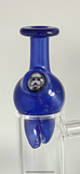 25mm Bubble Cap SPINNER  w/ Millie by Key's Glass Blue