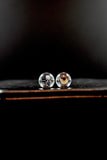 *8mm glass pearls by keys glass