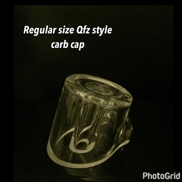 JME qfz style Carb Cap (Clear) Regular Size
