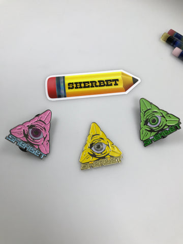 Sherbet Pin (Choose color)