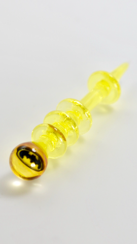 Dabber w/ Millie by Key's Glass. (Batman) Lemon Drop