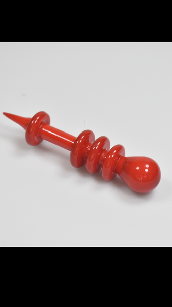Red Crayon Dabber by Key's Glass