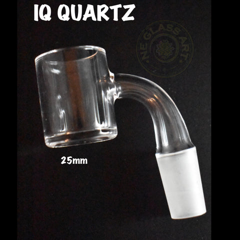 25mm Quartz Flat Top by IQ Quartz (Pick Joint Size)