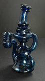 5.75" Klein Recycler by Big J (Atomic Blue Stardust) 10mm Make an offer