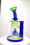 7.75”  Fatboy / Dono * Torus Recycler with 4x seed perk color : Sonic Blue & Portland green